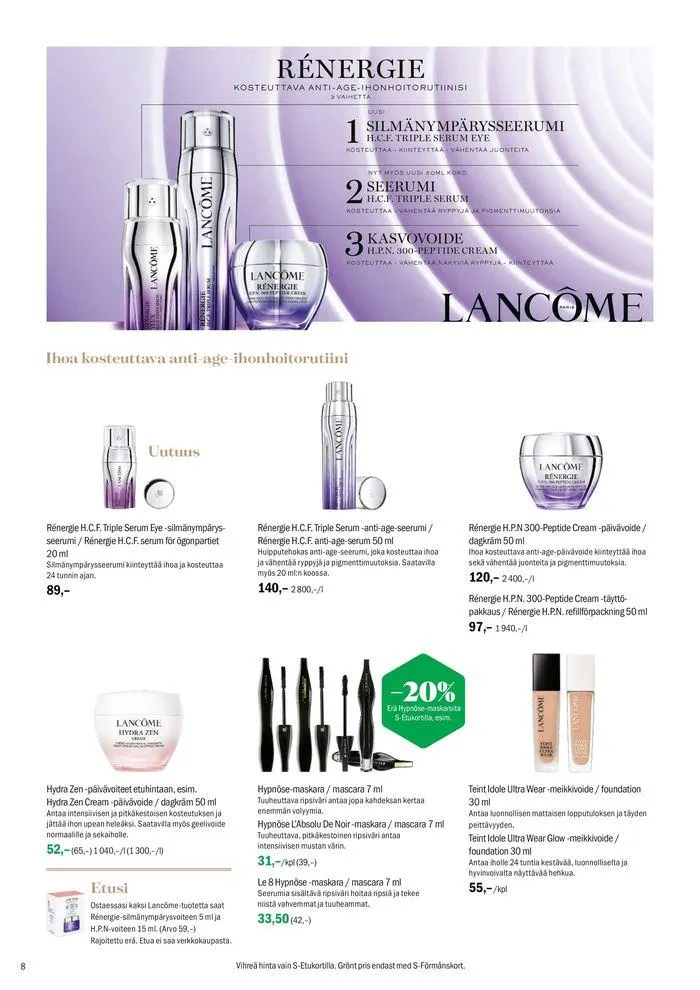 Kuvasto elokuu 2024 voimassa alkaen 29. heinäkuuta - 1. syyskuuta 2024 - Tarjouslehti sivu 8
