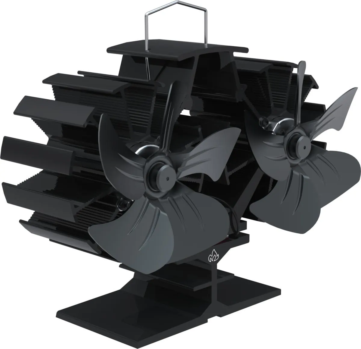 Kamiinapuhallin Twin Fan