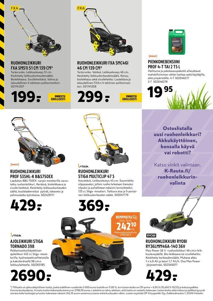 Autta alkuun ja eteenpain voimassa alkaen 24. toukokuuta - 4. kesäkuuta 2024 - Tarjouslehti sivu 8