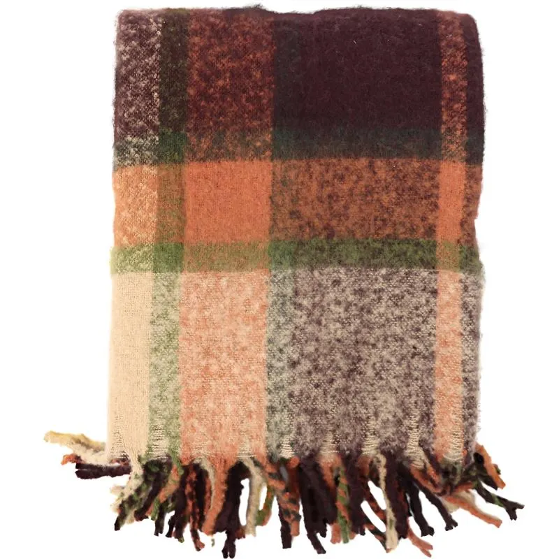 Torkkupeitto Kotikulta 130 x 170 cm Checks kudottu