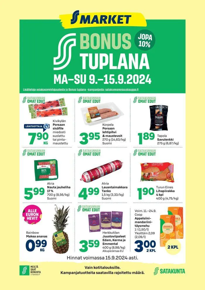 S-Market tarjoukset - 1