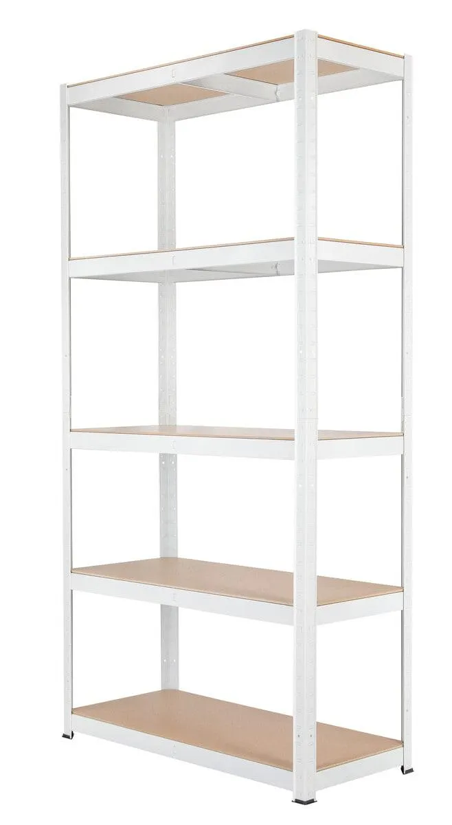 Metallihylly autotalliin tai varastoon, 5 hyllytasoa