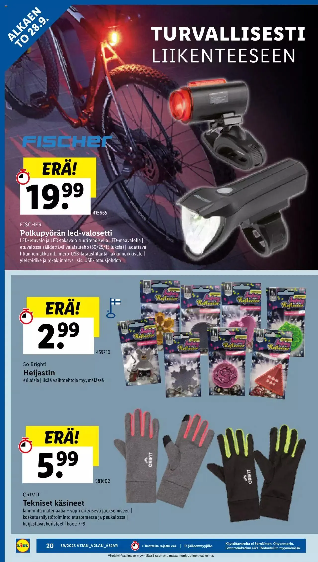 Lidl tarjoukset voimassa alkaen 28. syyskuuta - 4. lokakuuta 2023 - Tarjouslehti sivu 24