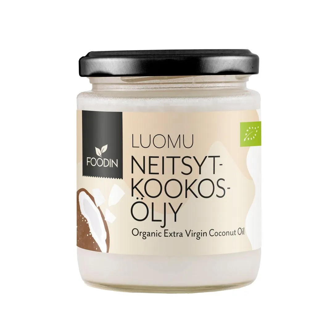 Kylmäpuristettu kookosöljy, 250 ml