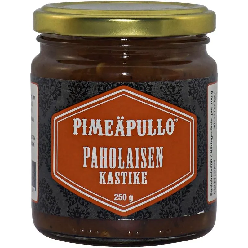 Paholaisen kastike Pimeäpullo 250 g