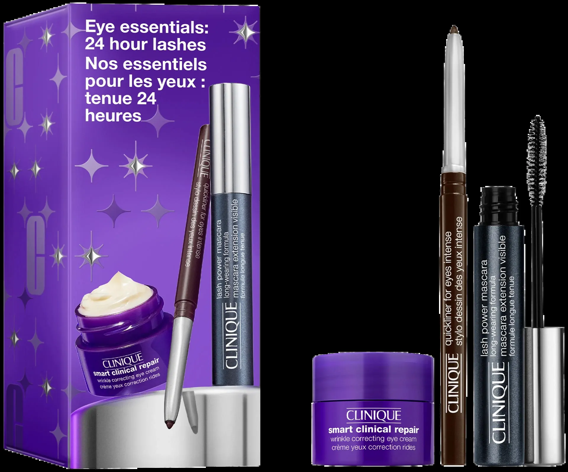 Clinique Eye Essentials 24H Lashes Set -lahjapakkaus