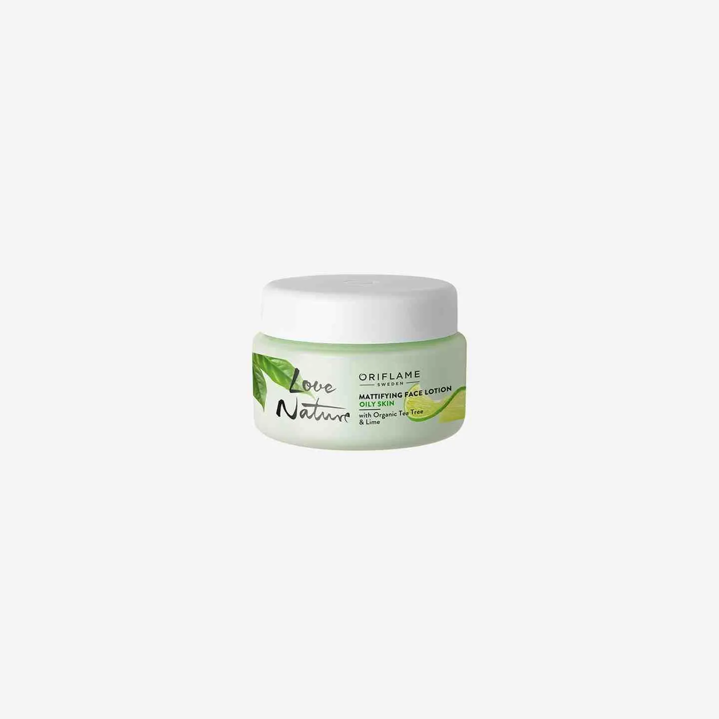 Mattifying Face Lotion with Organic Tea Tree & Lime