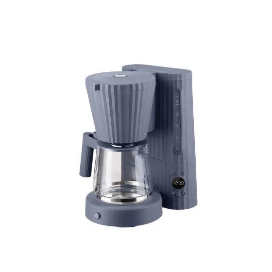 Alessi Plisse kahvinkeitin 10 kuppia/1,5 L harmaa