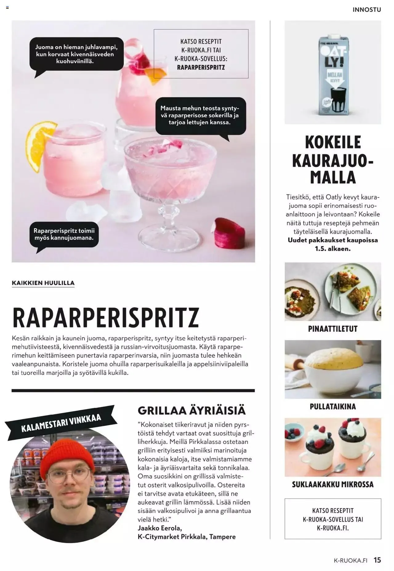 K-Citymarket - K-Ruoka voimassa alkaen 24. huhtikuuta - 4. kesäkuuta 2024 - Tarjouslehti sivu 15