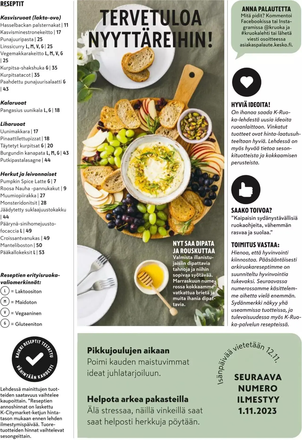 K-Citymarket - K-Ruoka voimassa alkaen 4. lokakuuta - 31. lokakuuta 2023 - Tarjouslehti sivu 56