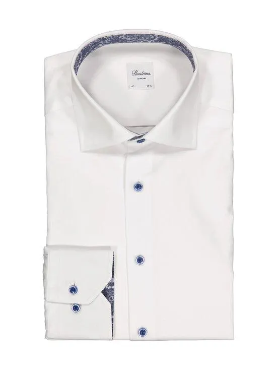 Slimline Cuff Contrast -kauluspaita