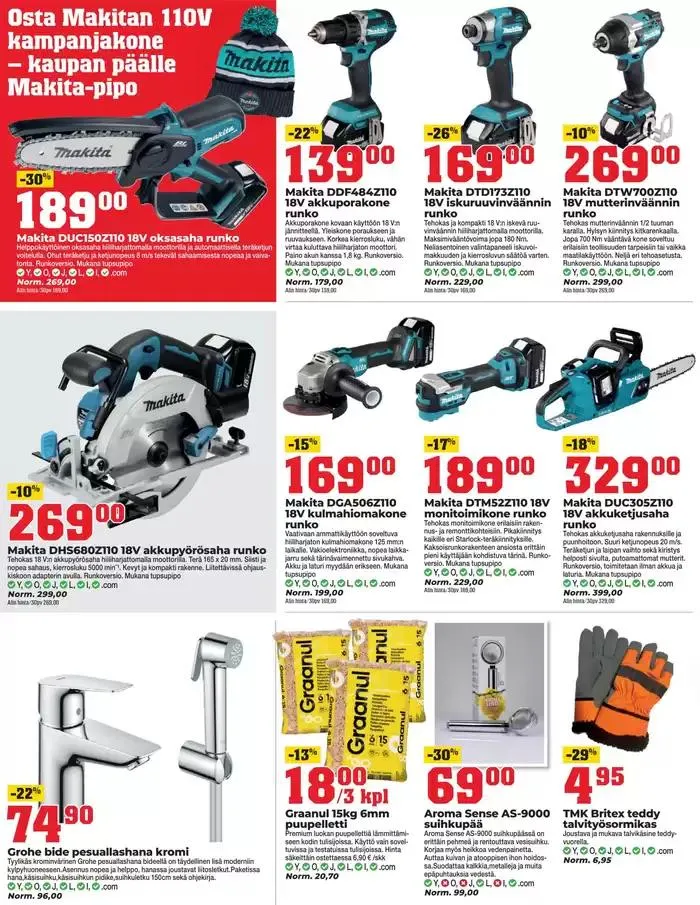 Eksklusiivisia diilejä ja löytöjä voimassa alkaen 22. tammikuuta - 5. helmikuuta 2025 - Tarjouslehti sivu 14