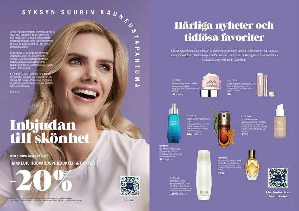 Sokos kuvasto ruotsi syyskuu 2024 voimassa alkaen 29. elokuuta - 12. syyskuuta 2024 - Tarjouslehti sivu 21