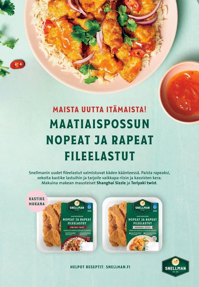 K-Ruoka 9/2024 voimassa alkaen 19. syyskuuta - 3. lokakuuta 2024 - Tarjouslehti sivu 56