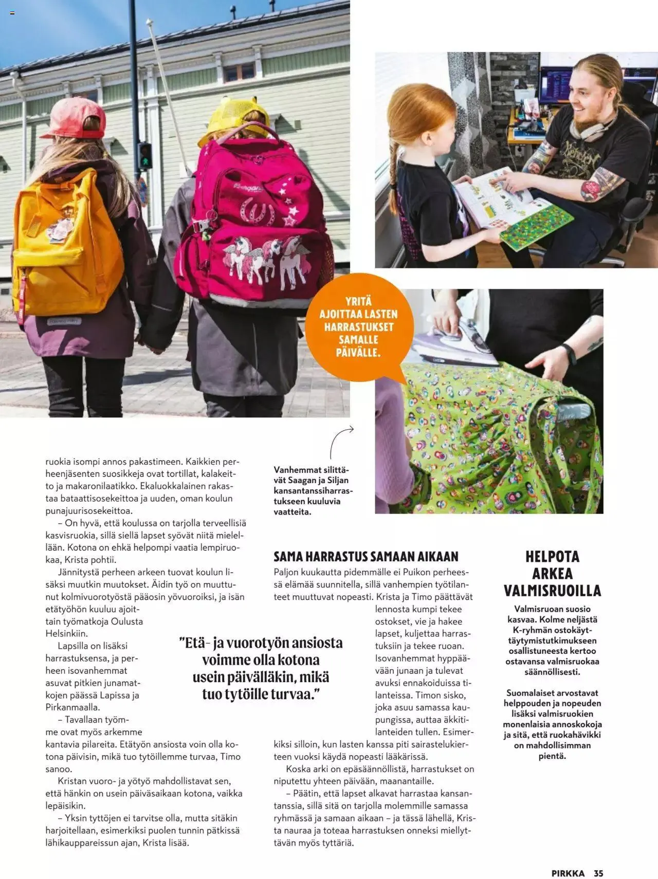 K-Market tarjoukset Pirkka 9/2023 voimassa alkaen 30. elokuuta - 3. lokakuuta 2023 - Tarjouslehti sivu 35