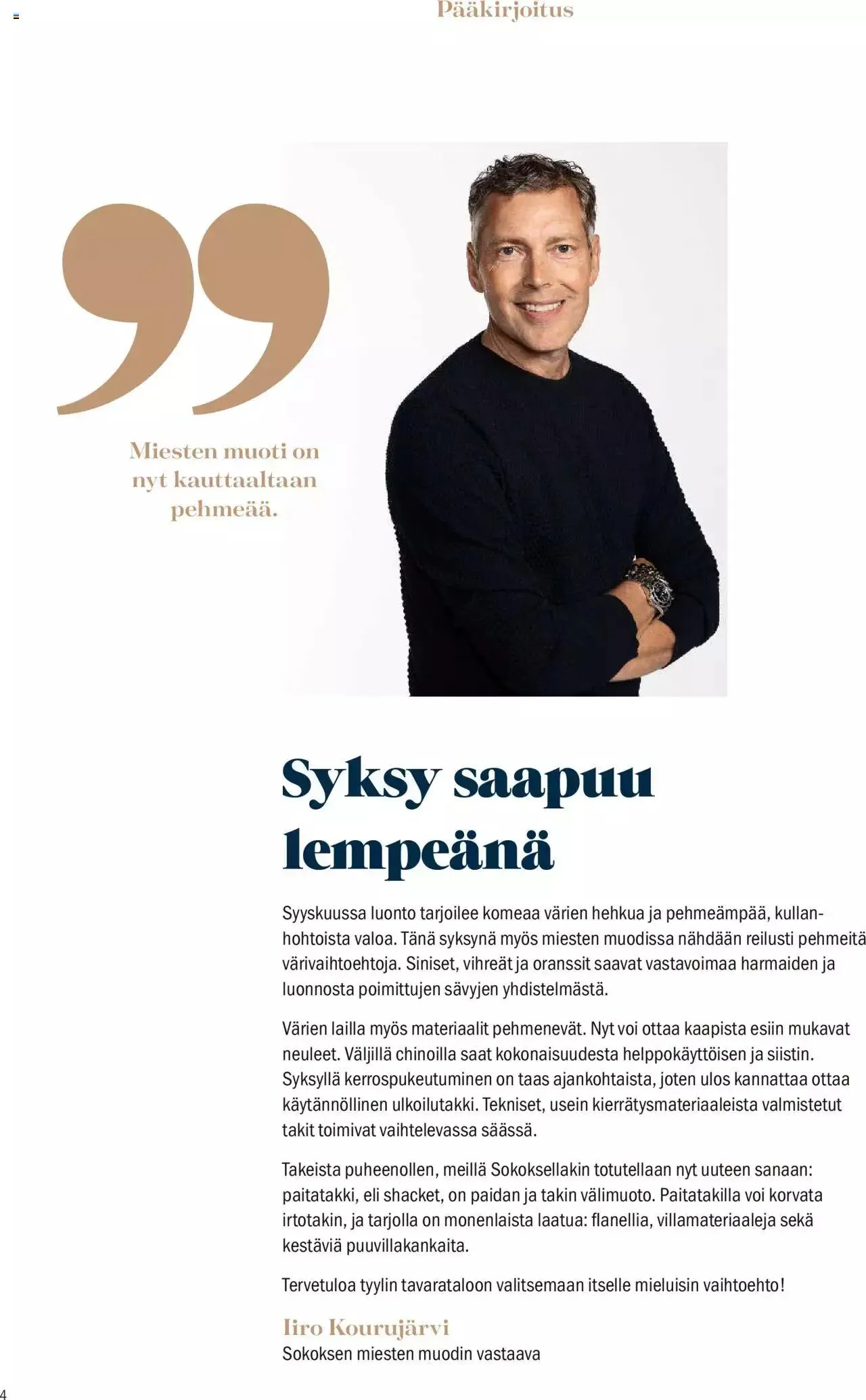 Sokos tarjoukset voimassa alkaen 4. syyskuuta - 8. lokakuuta 2023 - Tarjouslehti sivu 4