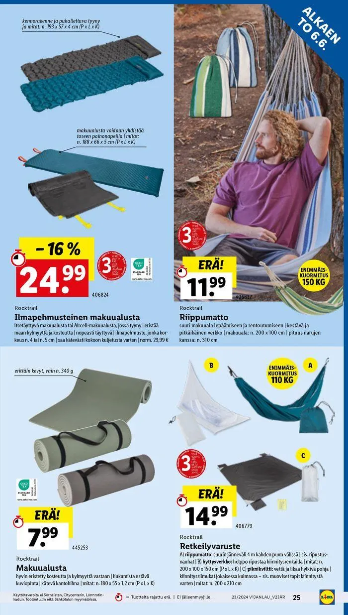 21% voimassa alkaen 6. kesäkuuta - 12. kesäkuuta 2024 - Tarjouslehti sivu 27