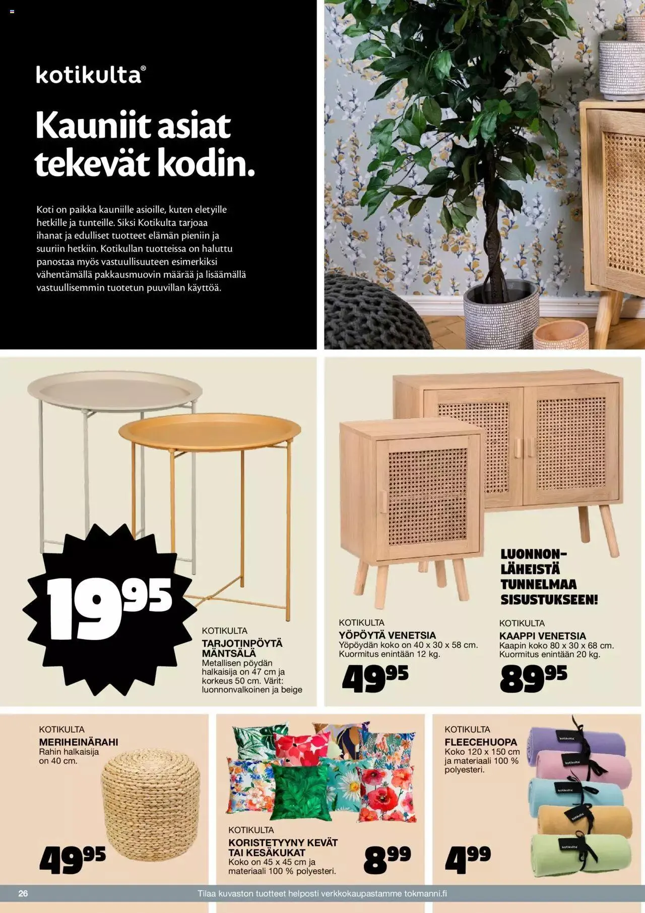 Tokmanni - Kesä 2023 voimassa alkaen 17. huhtikuuta - 31. joulukuuta 2023 - Tarjouslehti sivu 26