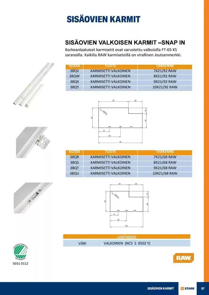 Ovivalikoima voimassa alkaen 19. marraskuuta - 31. joulukuuta 2024 - Tarjouslehti sivu 57