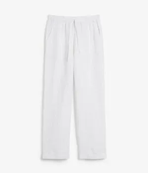 Pellavasekoitetta olevat housut