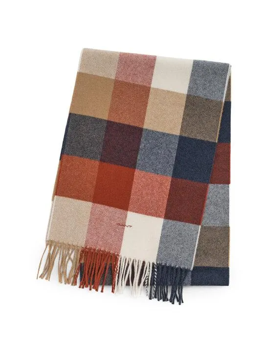 Wool Multi Checked -kaulahuivi