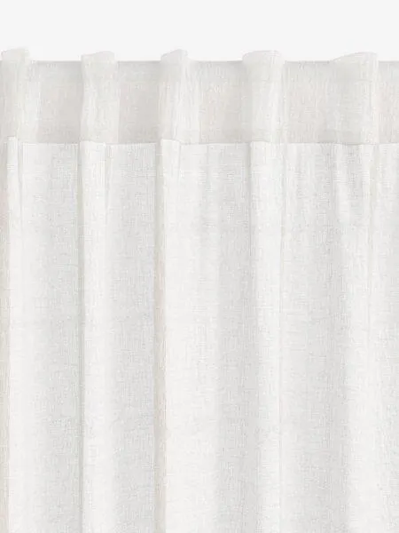 Verho UNNEN 1x140x300 pellavajäljitelmä valkoinen