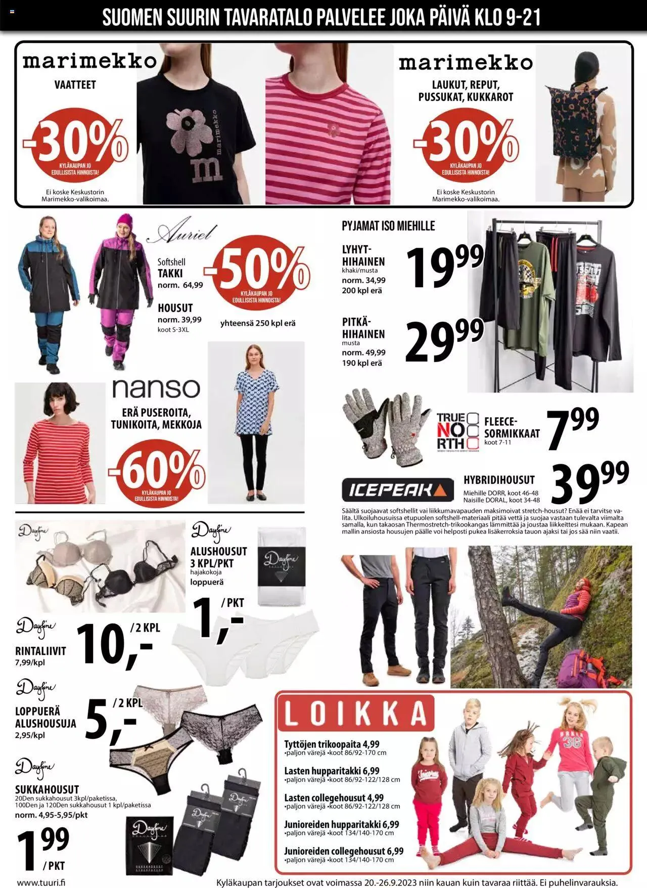 Tuuri tarjoukset voimassa alkaen 20. syyskuuta - 26. syyskuuta 2023 - Tarjouslehti sivu 2