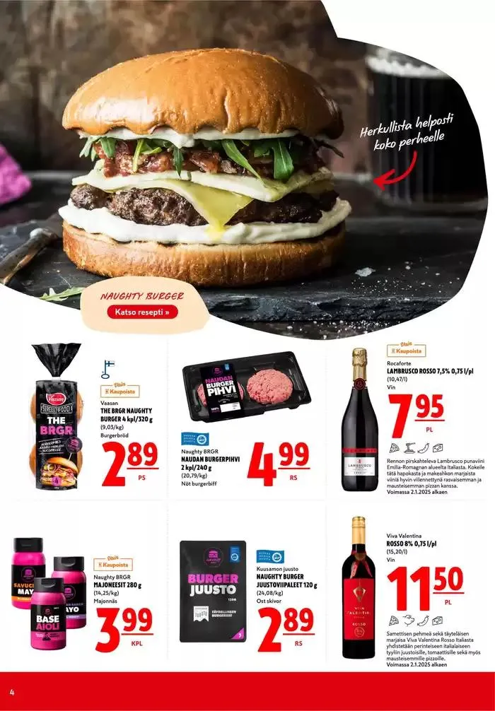 K-citymarket tarjoukset voimassa alkaen 6. helmikuuta - 20. helmikuuta 2025 - Tarjouslehti sivu 4