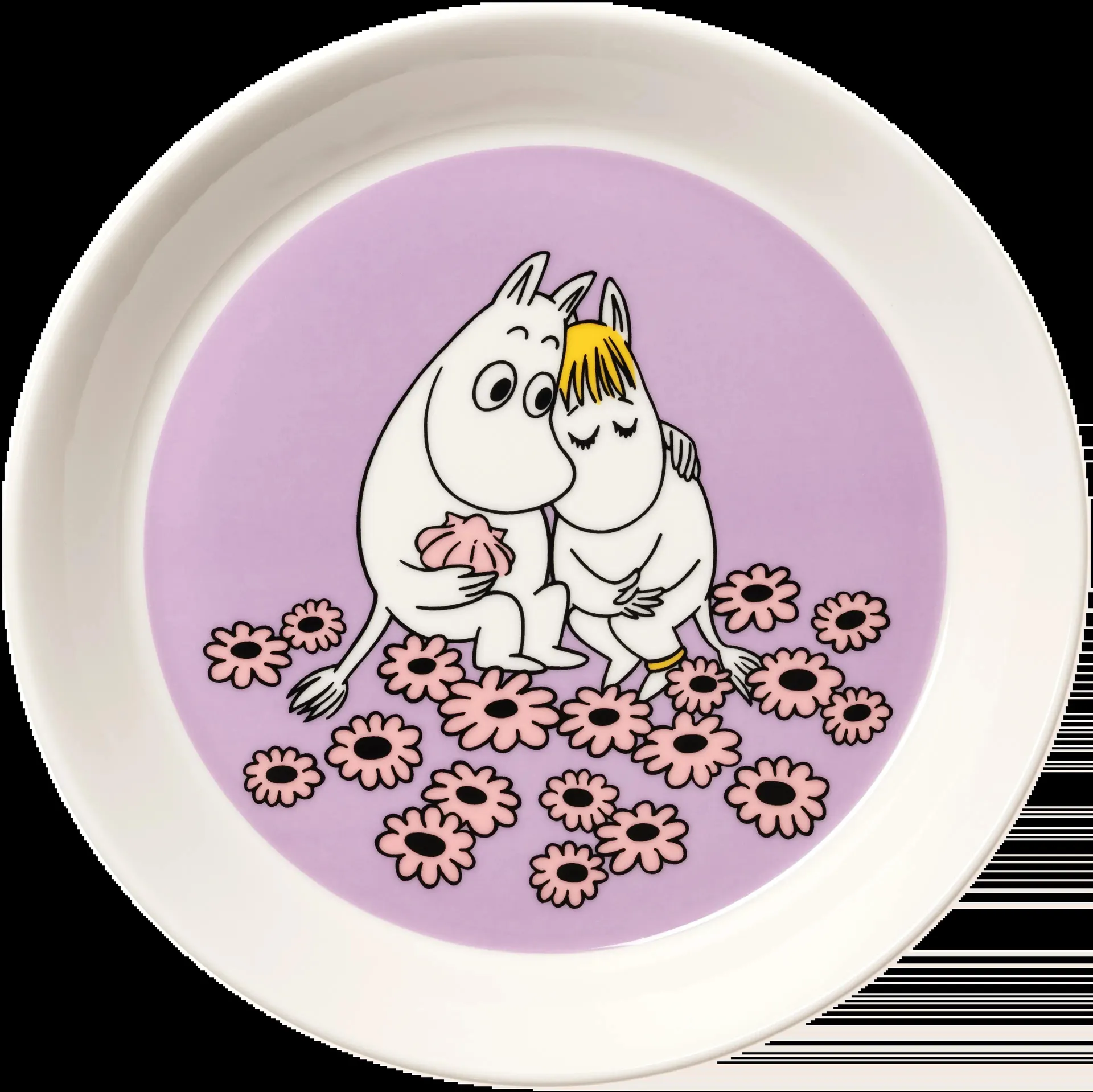 Moomin Arabia Muumi Sydänkäpyset lautanen 19cm