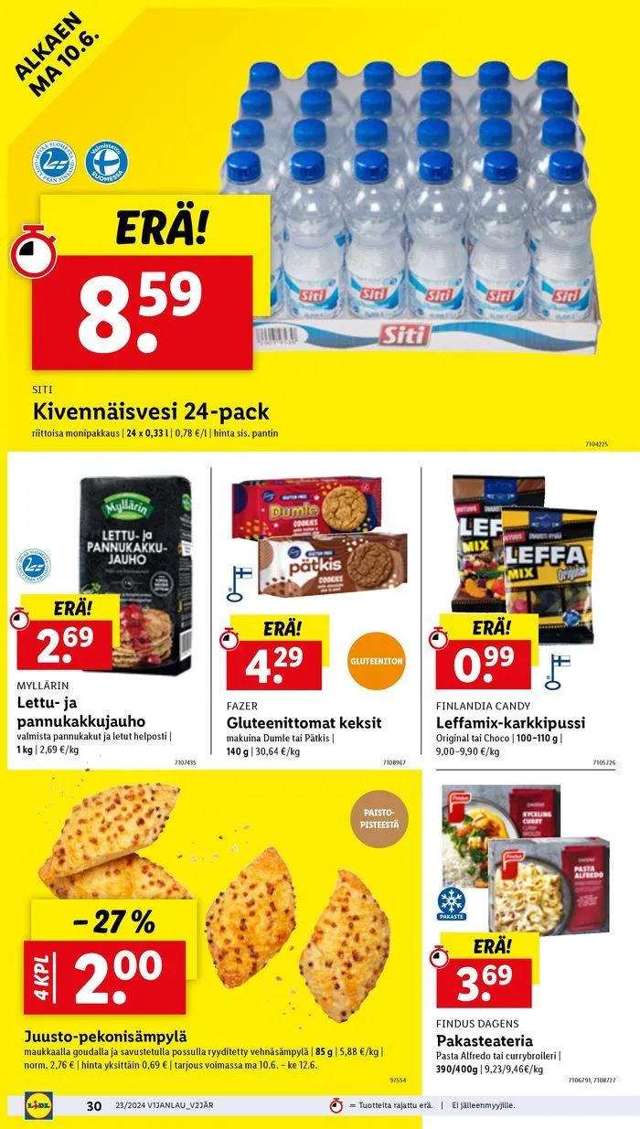 21% voimassa alkaen 6. kesäkuuta - 12. kesäkuuta 2024 - Tarjouslehti sivu 34