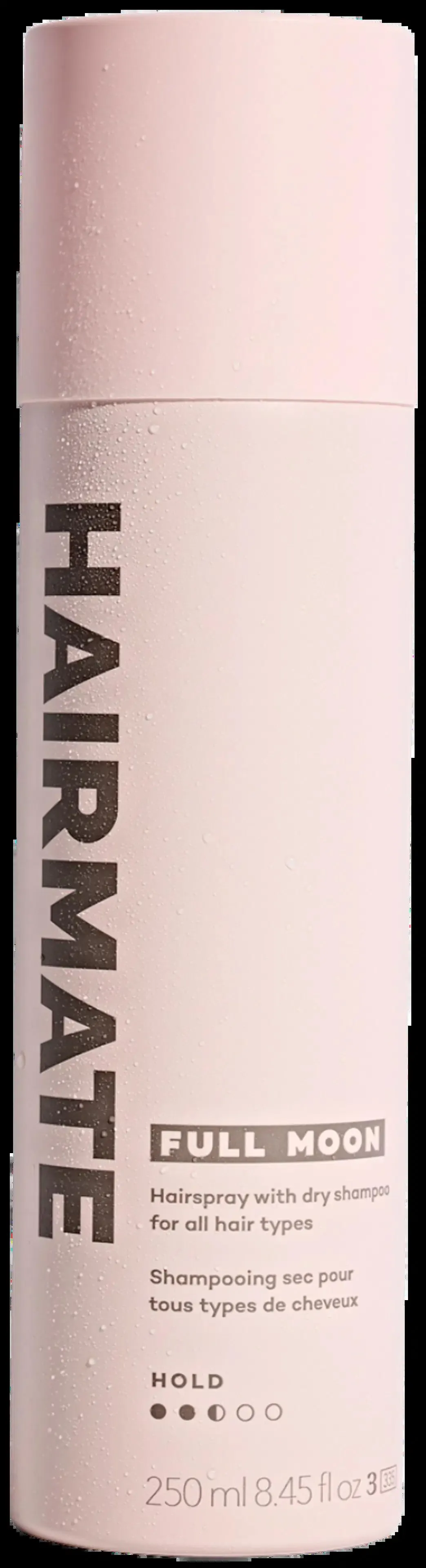 Hairmate Full Moon Spray With Dry Shampoo hiuslakka/kuivashampoo 250 ml