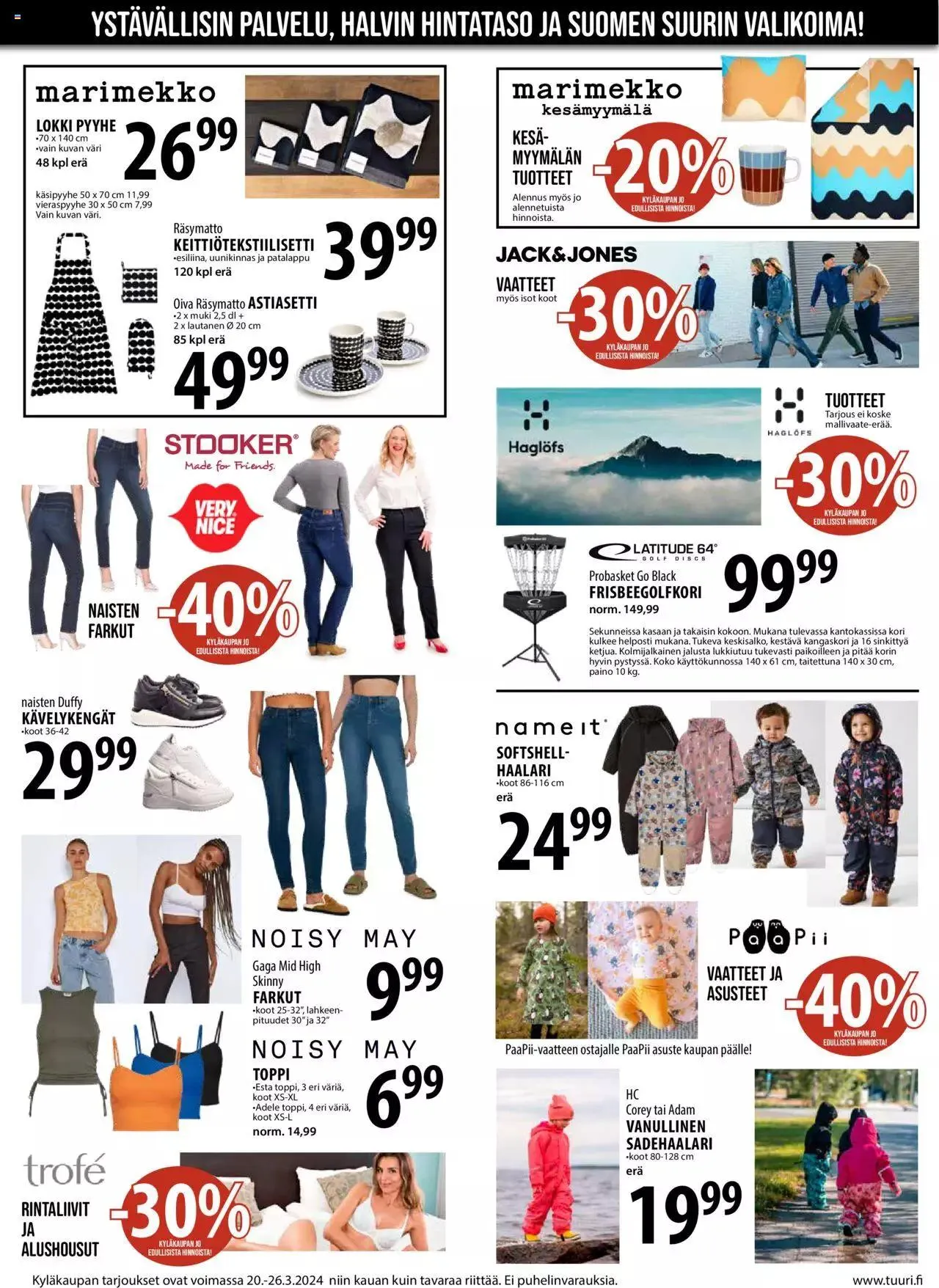 Tuuri tarjoukset voimassa alkaen 20. maaliskuuta - 26. maaliskuuta 2024 - Tarjouslehti sivu 3