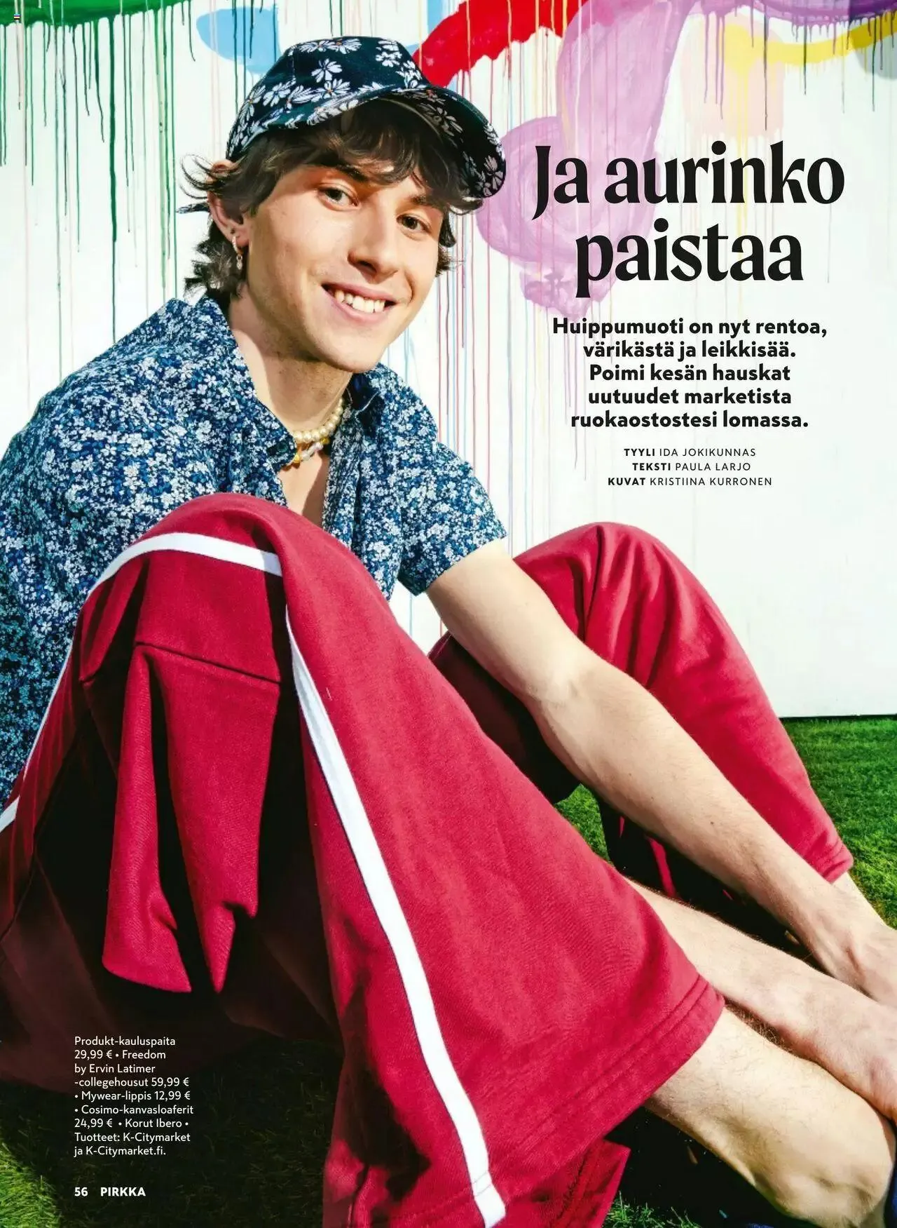 K-Market tarjoukset Pirkka 6–8/2023 voimassa alkaen 7. kesäkuuta - 29. elokuuta 2023 - Tarjouslehti sivu 56