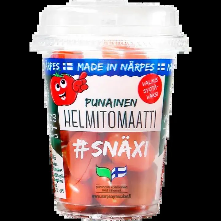 Närpiön Vihannes Punainen helmitomaatti 200g
