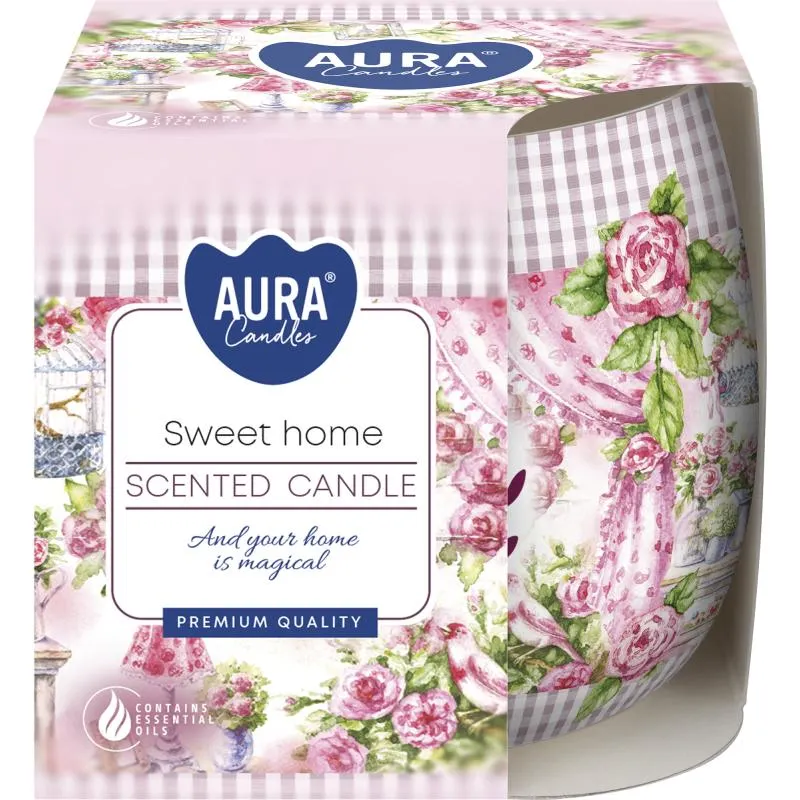 Tuoksukynttilä Aura 20 h Sweet home