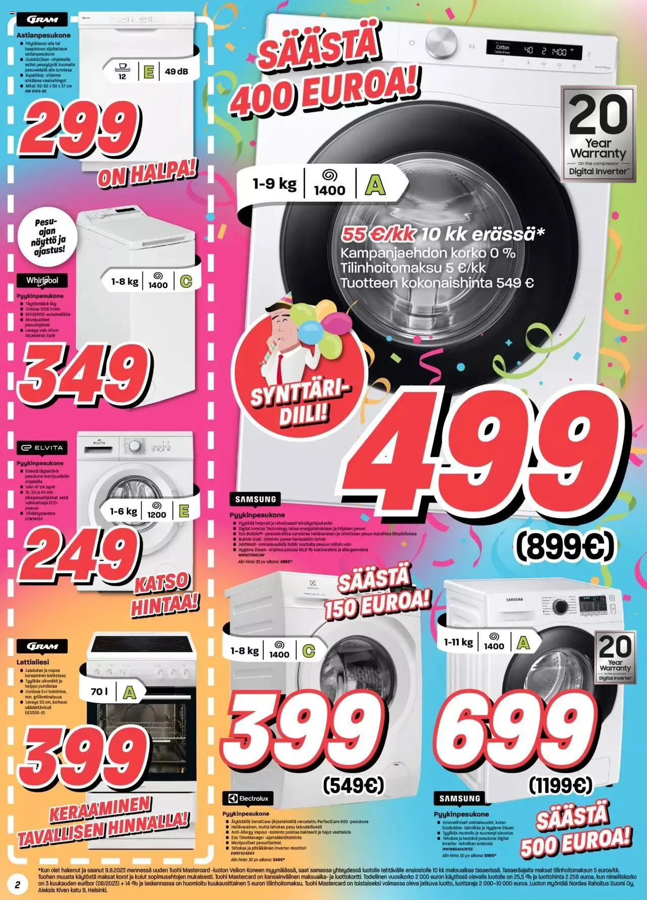 Veikon Kone tarjoukset voimassa alkaen 11. syyskuuta - 31. joulukuuta 2023 - Tarjouslehti sivu 2