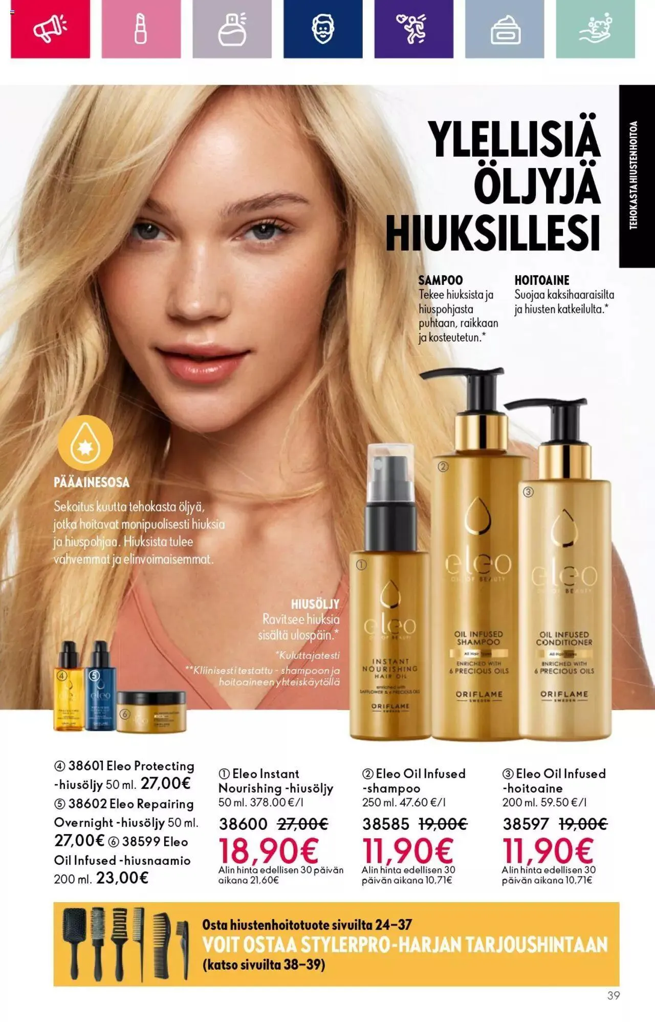 Oriflame - Esite 14 voimassa alkaen 13. syyskuuta - 3. lokakuuta 2023 - Tarjouslehti sivu 39