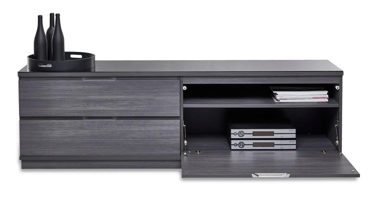 OTSO tv-taso 184 cm Tummanharmaa