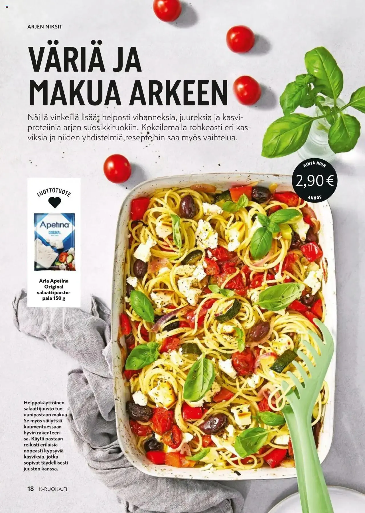 K-Market - K-Ruoka voimassa alkaen 25. syyskuuta - 26. marraskuuta 2024 - Tarjouslehti sivu 18