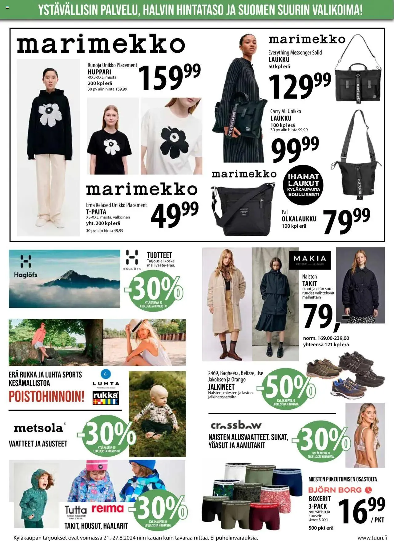 Tuuri tarjoukset voimassa alkaen 21. elokuuta - 27. elokuuta 2024 - Tarjouslehti sivu 3