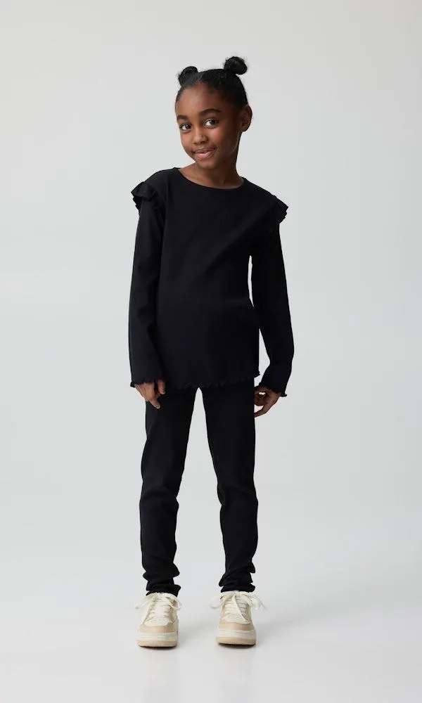 Leggingsit ribbikangasta