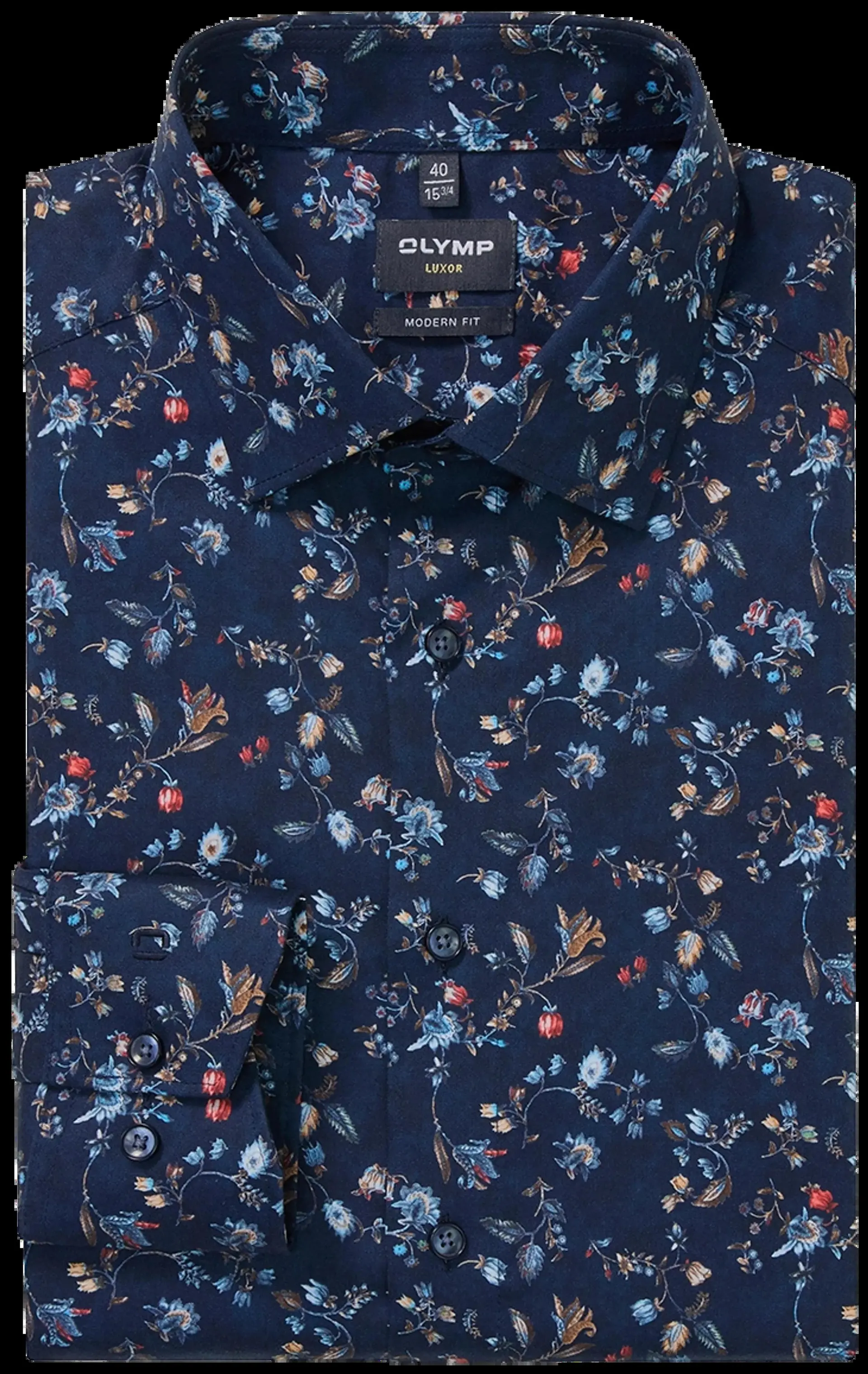 Olymp Luxor Modern Fit kauluspaita erikoispitkä