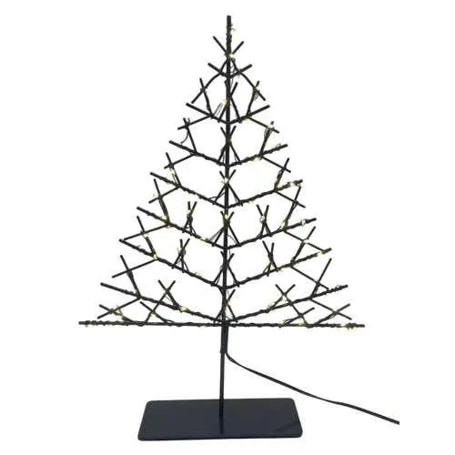 Lumous valopuu LED-valoilla 33 cm