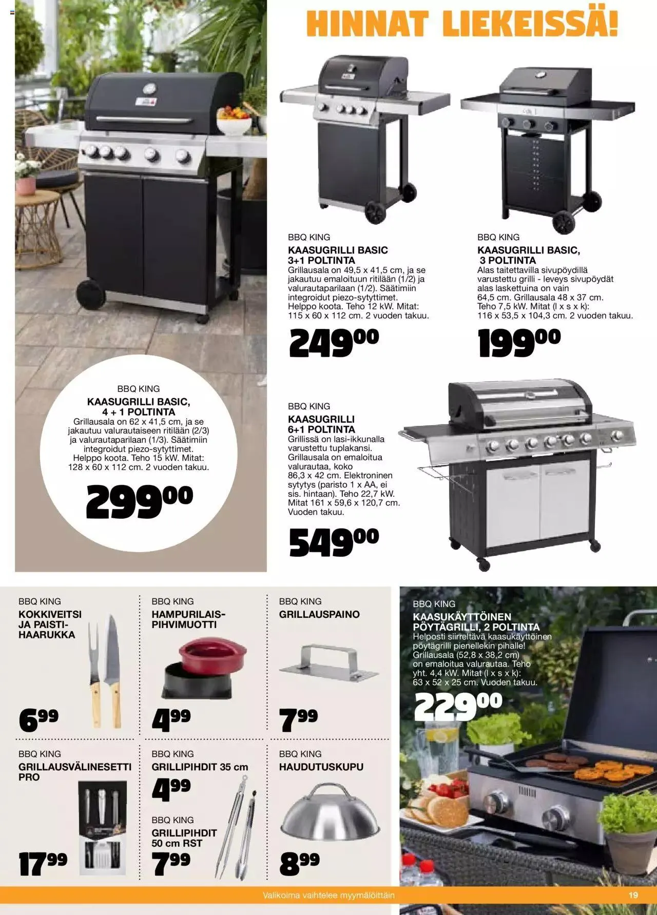 Tokmanni - Kesä 2024 voimassa alkaen 1. huhtikuuta - 31. joulukuuta 2024 - Tarjouslehti sivu 19