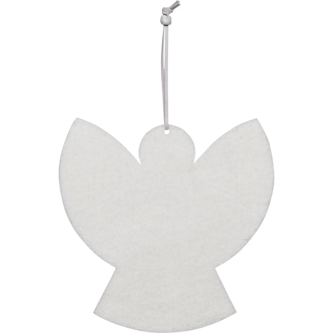 Enkeli Felt Decoration