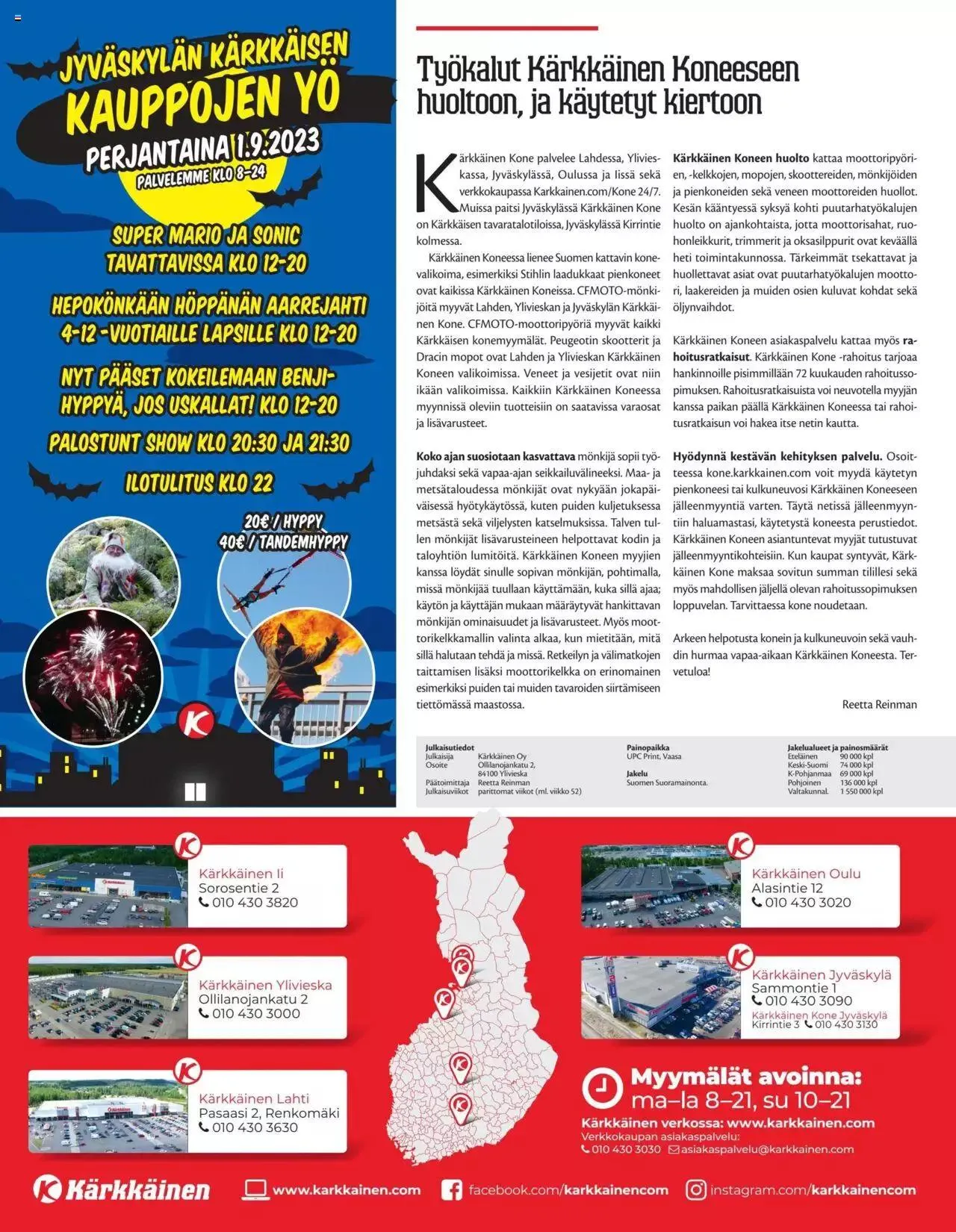 Kärkkäinen tarjoukset - Keski-Pohjanmaan painos voimassa alkaen 30. elokuuta - 12. syyskuuta 2023 - Tarjouslehti sivu 2