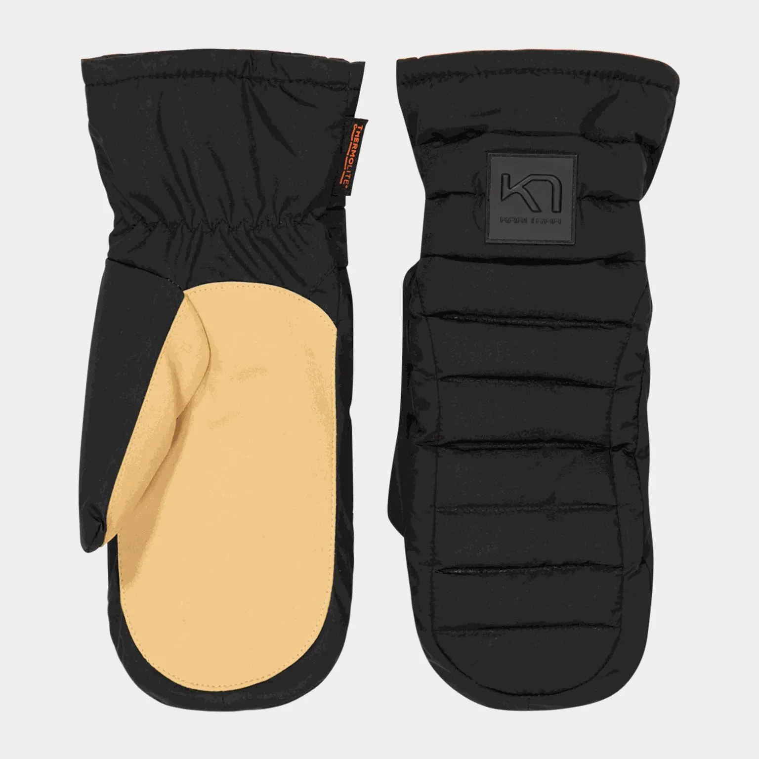 Rita Thermo Gift Pack, naisten lahjasetti, jossa lapaset - Musta