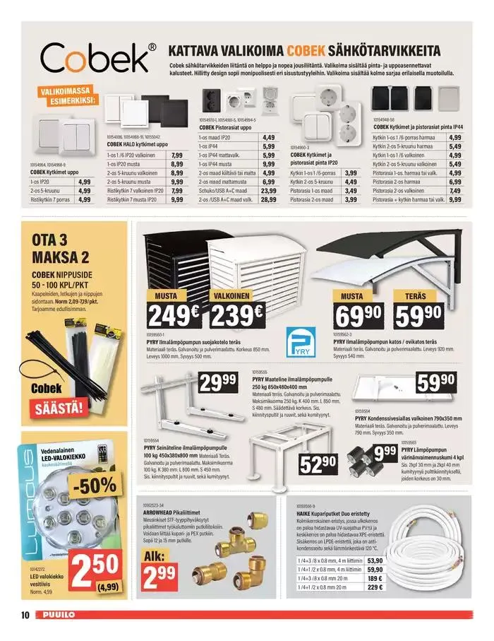 Puuilo tarjoukset voimassa alkaen 5. maaliskuuta - 16. maaliskuuta 2025 - Tarjouslehti sivu 10