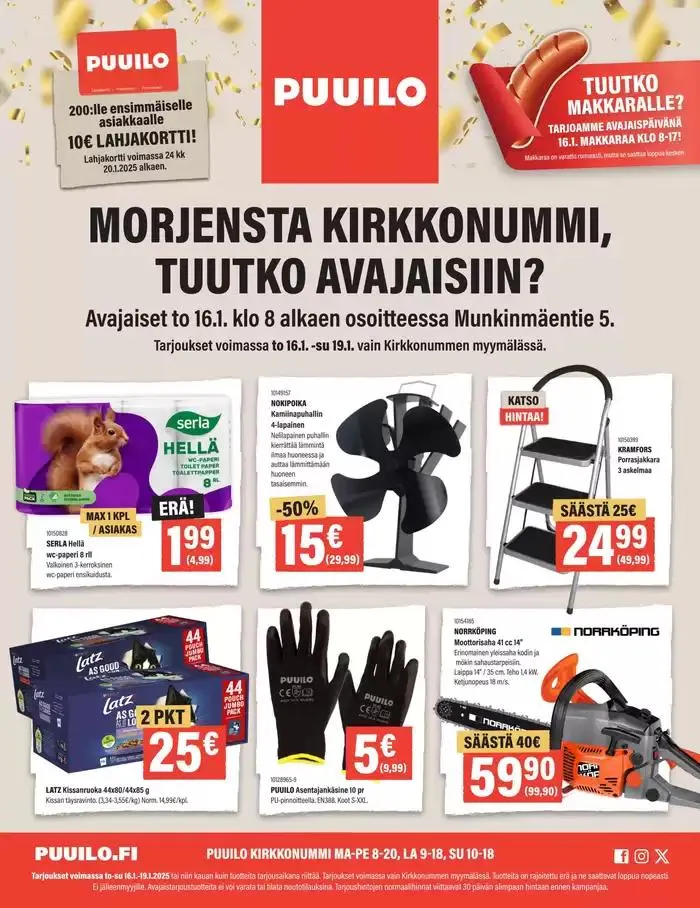 Puuilo Kirkkonummi avajaiset - 1