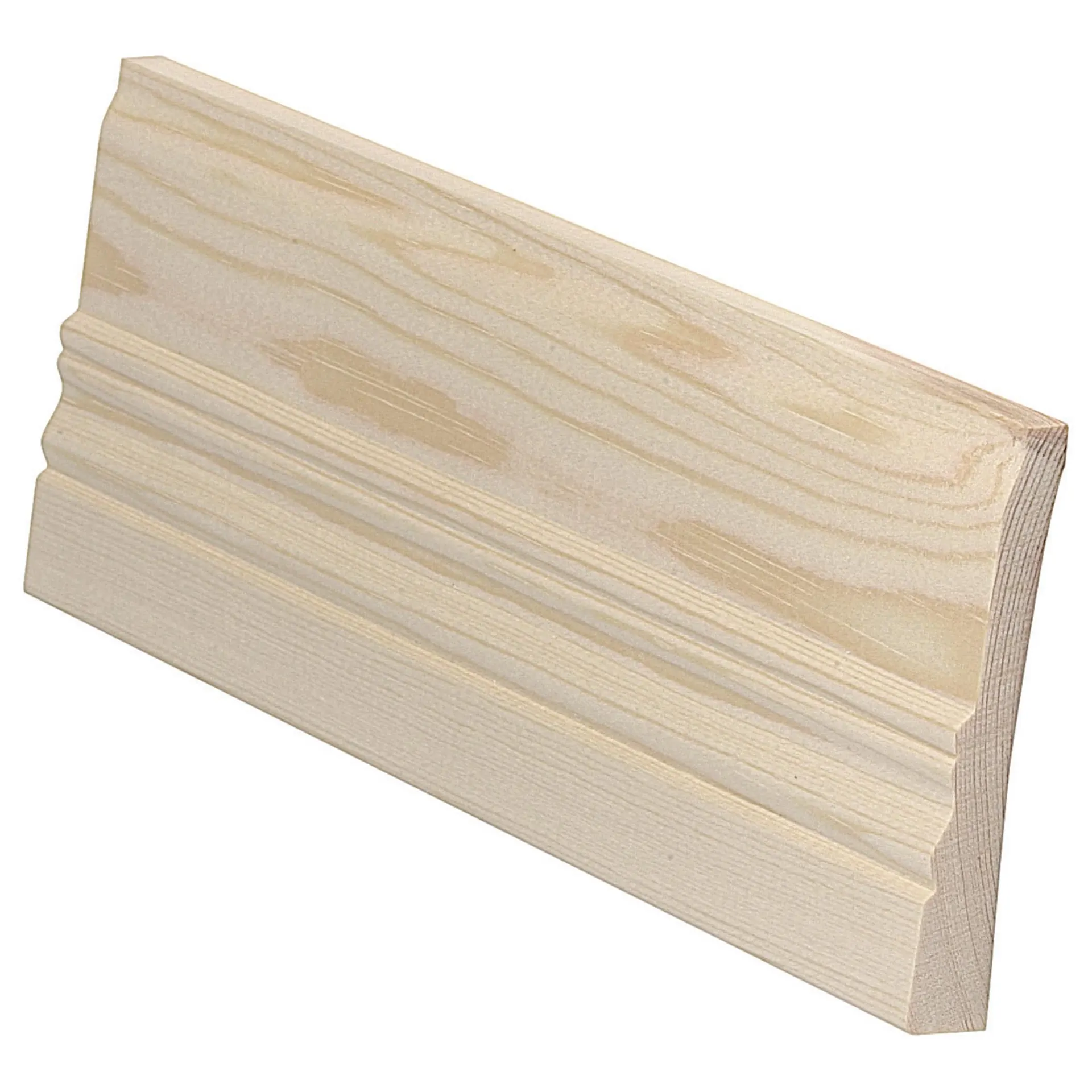 Koristepeitelista RAW 16x95x3600 mm mänty